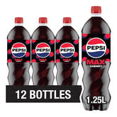 Pepsi Max Cherry 1.25 Litres (Case of 12)  Adomoo